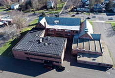 Greenskies Clean Focus installs 67 kW solar at Brownstone Intermediate School in Portland, CT